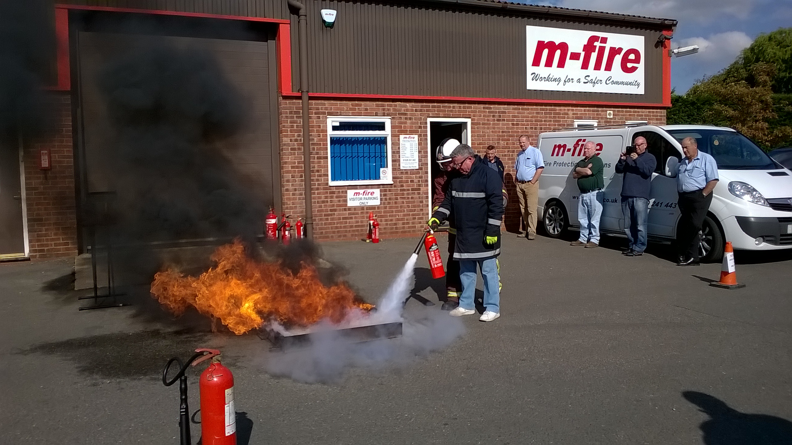 Fire Marshall Training at M-Fire HQ 17th February